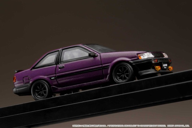 ホビージャパン 1/64 トヨタ カローラ レビン 2ドア AE86 カーボン