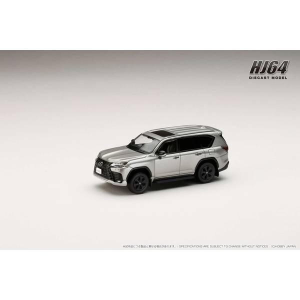 ホビージャパン 1/64 LEXUS LX600 OFFROAD ソニックチタニウム【HJ643061T】ミニカー 返品種別B