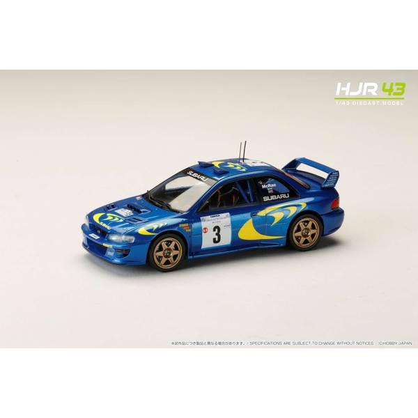 ホビージャパン 1/43 スバル インプレッサ  ツール・ド・コルス 1997 #3【HJR431002A】ミニカー  返品種別B