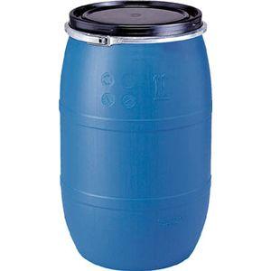 三甲 SKPDO-120L-1-BL プラドラムオープンタイプ 120L（青）ドラム缶[SKPDO120L1BL] 返品種別B 18,151円