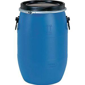 三甲 SKPDO-60L-1-BL プラドラムオープンタイプ 60L（青）ドラム缶[SKPDO60L1BL] 返品種別B
