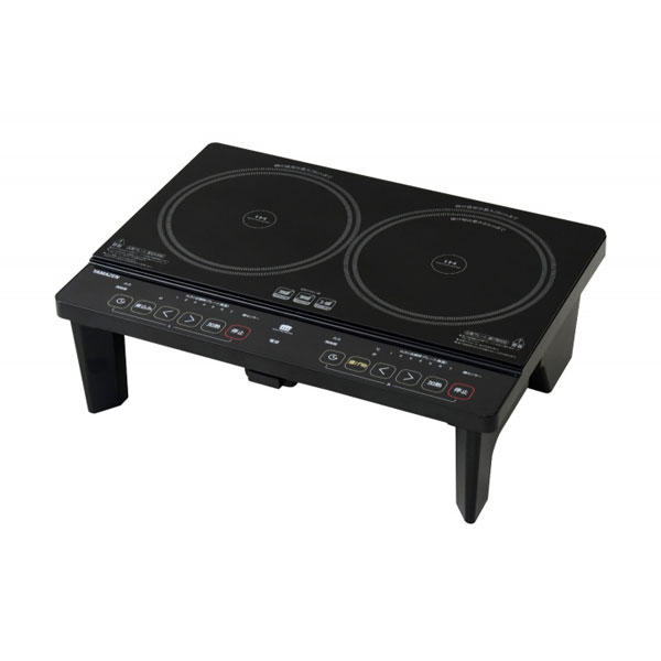 YAMAZEN YES-WL1456-B 卓上IH調理器　ブラックYAMAZEN[YESWL1456B] 返品種別A