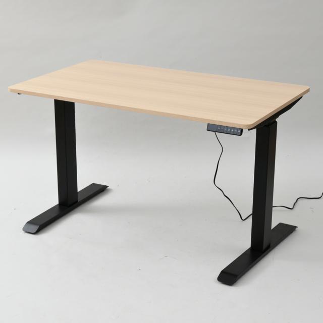 天板のみ 山善 電動昇降デスク ELD-1270 ウッドナチュラル ホワイト