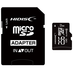 HIDISC HDMCSDX256GCL10UIJP3 microSDXCメモリカード 256GB Class10　UHS-I[HDMCSDX256GCL10UIJP3] 返品種別B_1