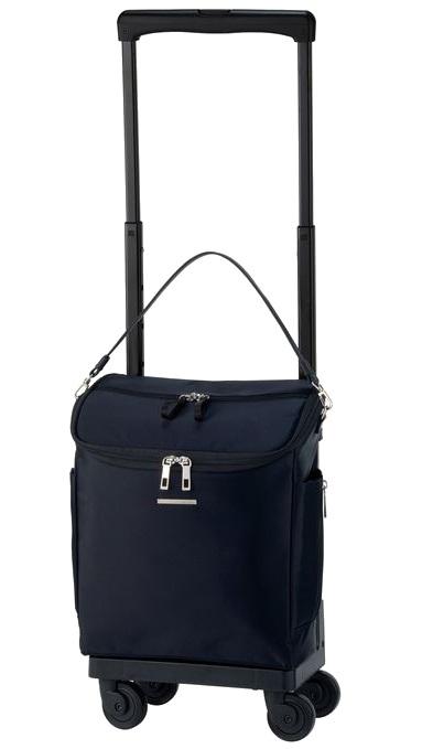 スワニー SWANY キャリーバッグ お買い物カート (ブラック) D-583 ジップVII M18 ブラック【4輪ストッパー付】 5600144返品種別A
