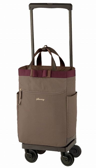 スワニー SWANY キャリーバッグ お買い物カート (グレージュ) D-640 ルバンド L21 グレージュ 【4輪ストッパー付】 5501074返品種別A