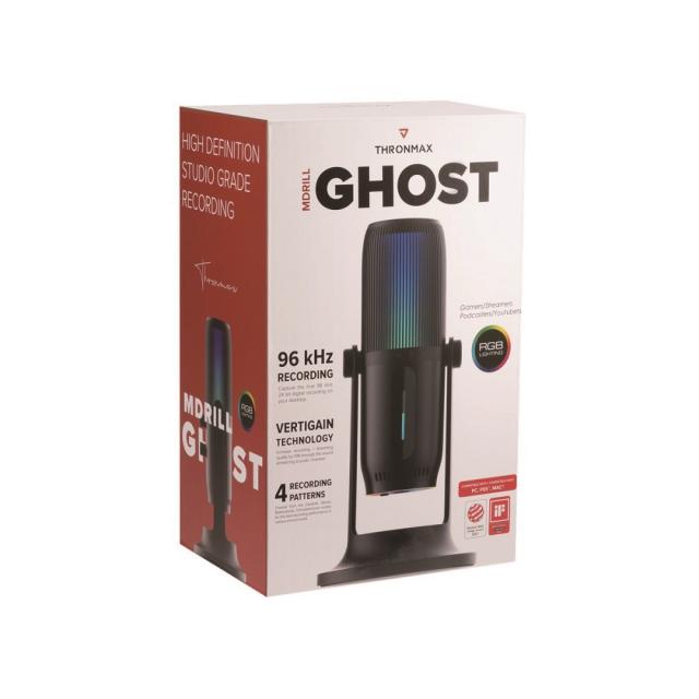 Thronmax（スロンマックス） MG-M2RGB MDrill Ghost RGB クールデザインストリーミングマイク[MGM2RGB] 返品種別A_9