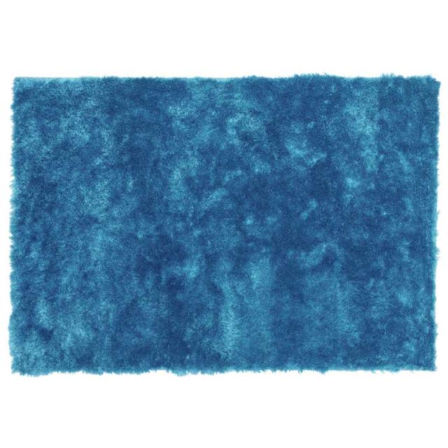 東谷 RG-22BL シャギーラグ 幅90×高さ130cm(ブルー)[RG22BL] 返品種別A 4,773円