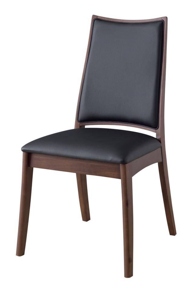 東谷 RP-502LBK ダイニングチェア 合皮タイプ(ブラック)ルーシー[RP502LBK] 返品種別A