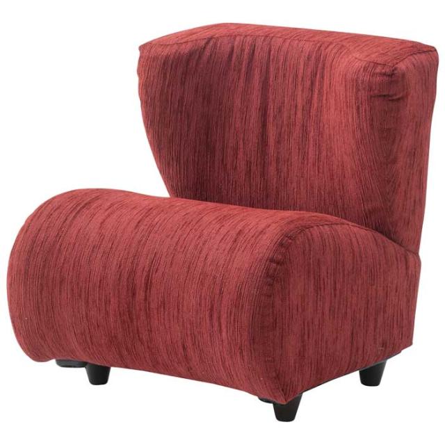 東谷 NS-611RD ポータブルチェア(レッド)[NS611RD] 返品種別A