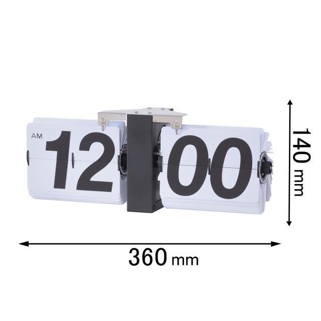 東谷 置き掛け兼用時計　フリップクロック(ホワイト)フリップクロック(ホワイト) CLK-118WH[CLK118WH] 返品種別A_1