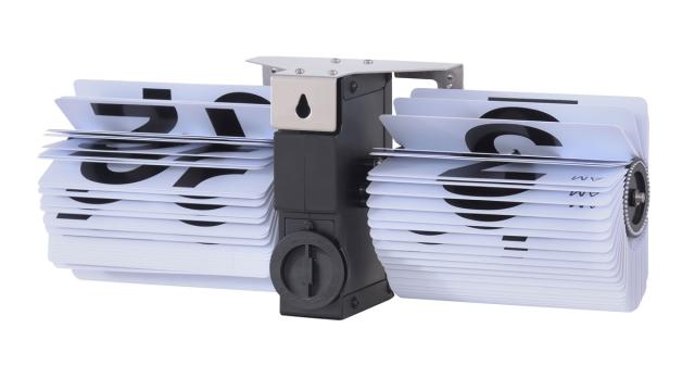 東谷 置き掛け兼用時計　フリップクロック(ホワイト)フリップクロック(ホワイト) CLK-118WH[CLK118WH] 返品種別A_2