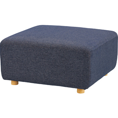 東谷 SS-118NVE キューブ オットマン L（ネイビー）[SS118NVEアズマヤ] 返品種別A