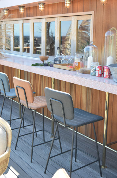 東谷 CYK-11CA ハイチェア(キャメル)[CYK11CA] 返品種別A