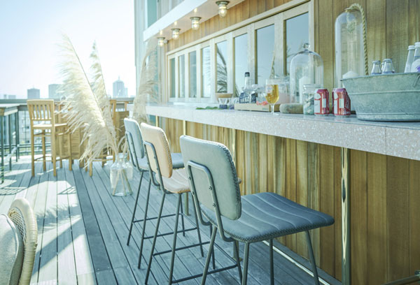 東谷 CYK-11CA ハイチェア(キャメル)[CYK11CA] 返品種別A