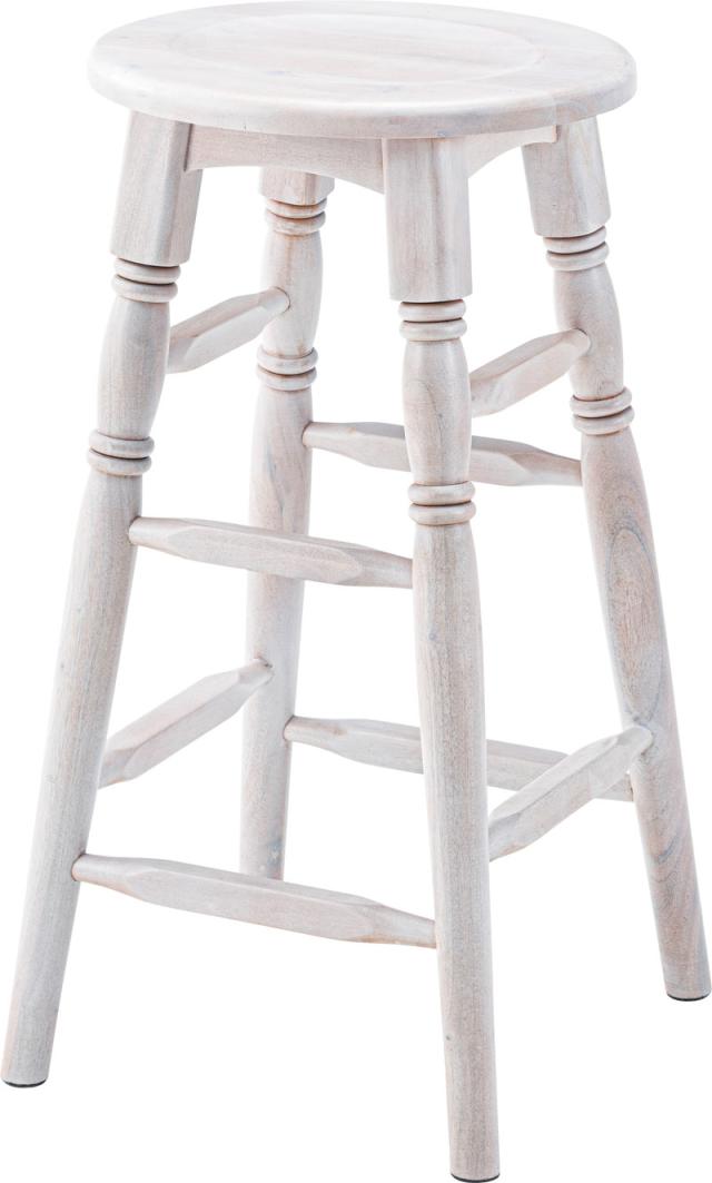 東谷 GT-785WH オーバルハイスツール(ホワイト)[GT785WH] 返品種別A