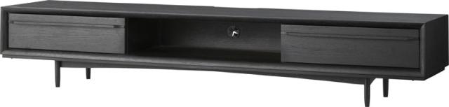 東谷 TIM-33BK TVボード180(幅180×奥行41×高さ33cm・ブラック)[TIM33BK] 返品種別A