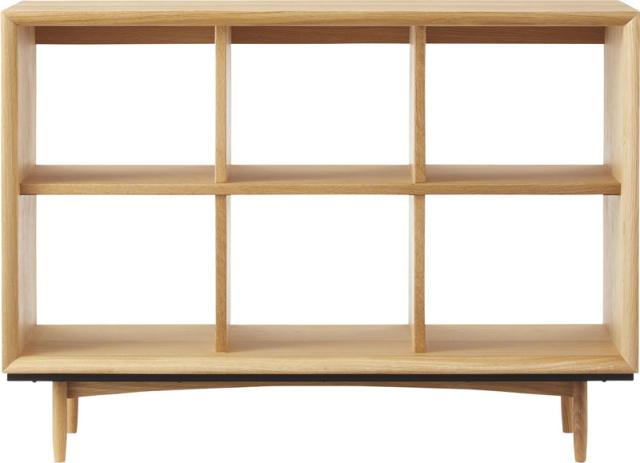 東谷 TIM-34NA オープンシェルフ(幅100×奥行34×高さ72cm・ナチュラル)[TIM34NA] 返品種別A_1