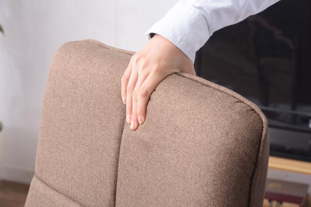 東谷 LSS-34BR 高座椅子(幅56×奥行56.5〜74.5×高さ67.5〜85cm