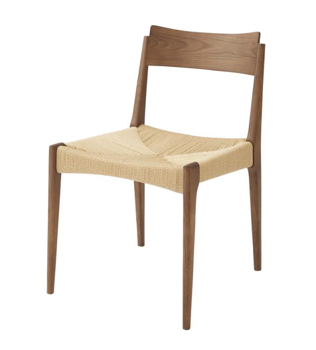 東谷 ACE-73BR ペーパーコードチェア(ブラウン・幅46×奥行56×高さ76cm)[ACE73BR] 返品種別A