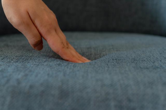 東谷 HOC-611BL ダイニングチェア(ブルー・幅53×奥行57×高さ85cm)[HOC611BL] 返品種別A_5