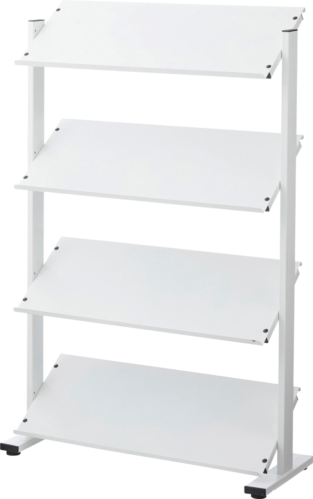 東谷 DIS-74WH 2WAYラック4D（ホワイト）[DIS74WH] 返品種別A_1