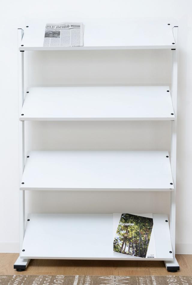 東谷 DIS-74WH 2WAYラック4D（ホワイト）[DIS74WH] 返品種別A_3