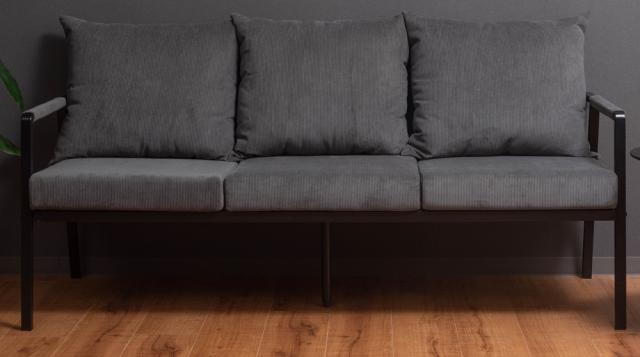 東谷 RTO-463GY ソファ3P (グレイ)[RTO463GY] 返品種別A その他イス