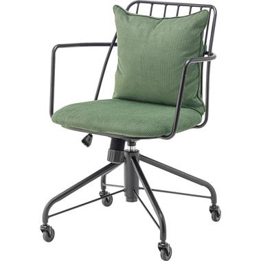 東谷 PC-81GR デスクチェア（グリーン）[PC81GRアズマヤ] 返品種別A