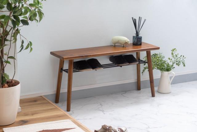 東谷 PM-321BR ベンチ(ブラウン)[PM321BR] 返品種別Aの通販は