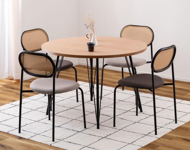 東谷 PT-339NA ダイニングテーブル(ナチュラル)【テーブルのみの商品となります】[PT339NA] 返品種別A