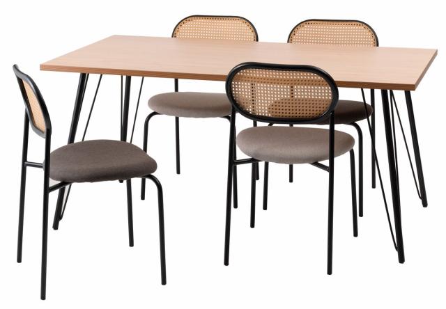 東谷 TOE-125BE チェア(ベージュ)[TOE125BE] 返品種別A