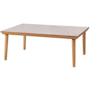 東谷 KT-304NA カジュアルコタツ（105×75cm）【暖房器具】AZUMAYA　フラットヒーターコタツテーブル[KT304NA] 返品種別A