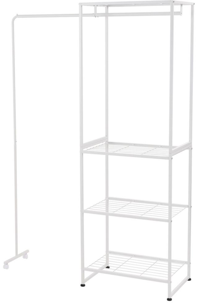 東谷 MIP-66WH ハンガーラック(ホワイト)[MIP66WH] 返品種別A