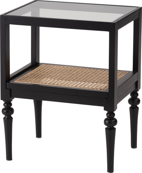 東谷 PM-511BK サイドテーブル（ブラック）[PM511BK] 返品種別A