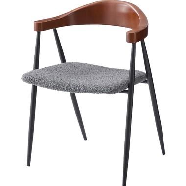 東谷 TEC-83GY チェア（グレー）[TEC83GYアズマヤ] 返品種別A