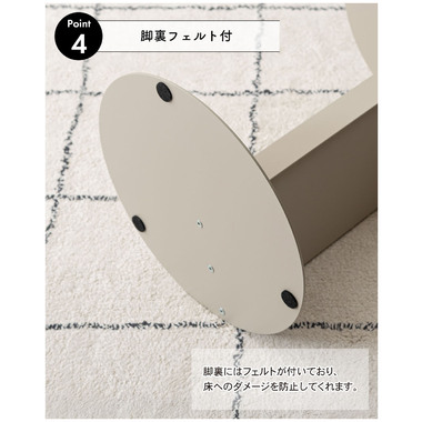 東谷 DM-101DGY サイドテーブル（ダークグレー）[DM101DGY] 返品種別A_6