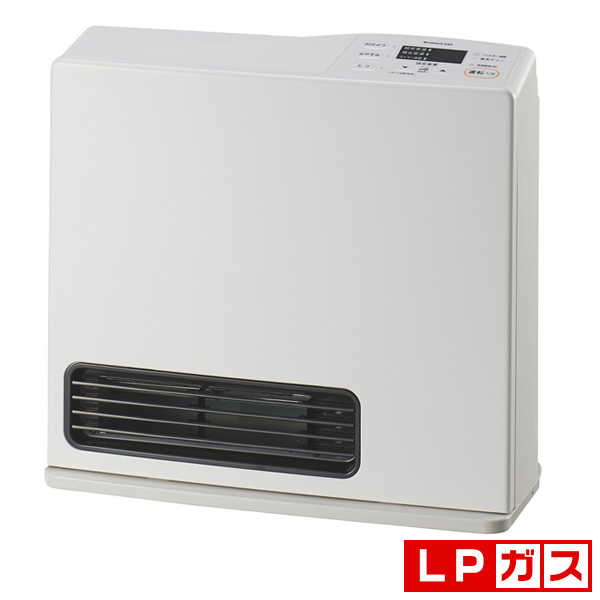 大阪ガス ガスファンヒーター（LPガス用　木造7畳/コンクリート9畳　ホワイト） 140-9442-24H-LP返品種別A