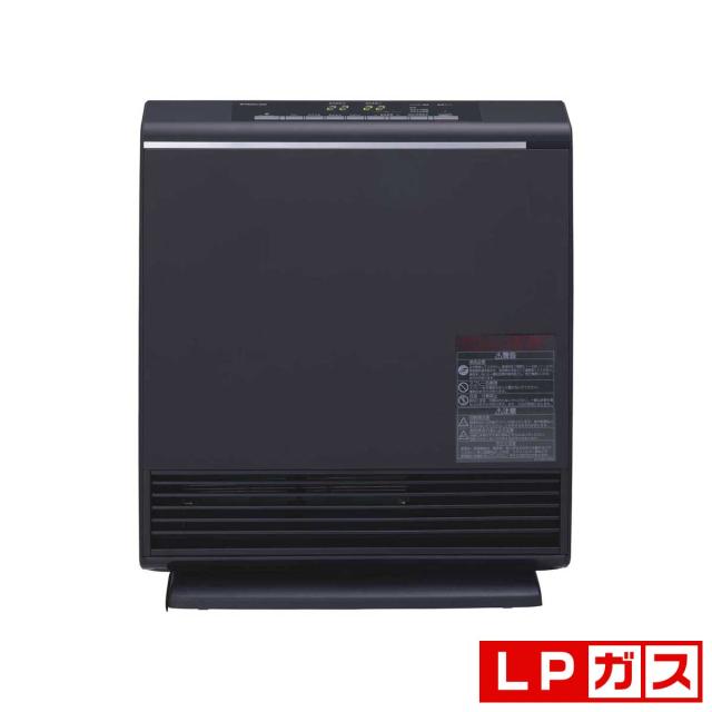 大阪ガス ガスファンヒーター（LPガス用　木造11畳/コンクリート15畳　マットブラック） 140-6213-40B-LP返品種別A