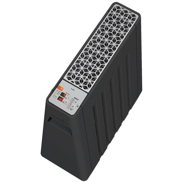 ユーレックス EHT-M15WS-B ヘリテイジヒーター (10〜13畳　ブラック)【暖房器具】eureks[EHTM15WSB] 返品種別A