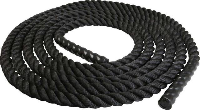 ハタ（HATAS） HT-BRB009 バトルロープ 38mm/9m（ブラック）[HTBRB009] 返品種別A
