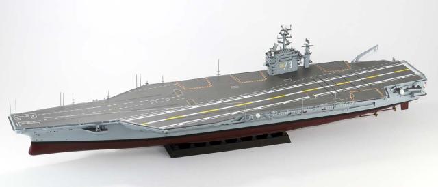 ピットロード 1/700 アメリカ海軍 ニミッツ級航空母艦 CVN-73 ジョージ・ワシントン 2008【M52】プラモデル 返品種別B_1