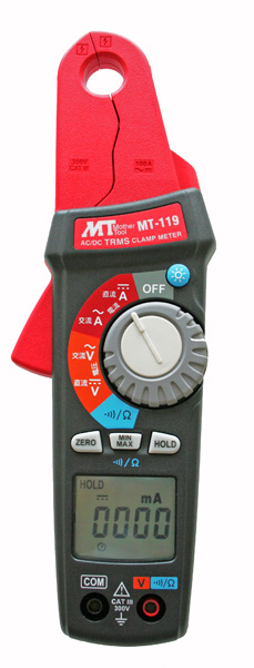 マザーツール MT-119 微弱電流用交流/直流デジタルクランプメータ[MT119] 返品種別B