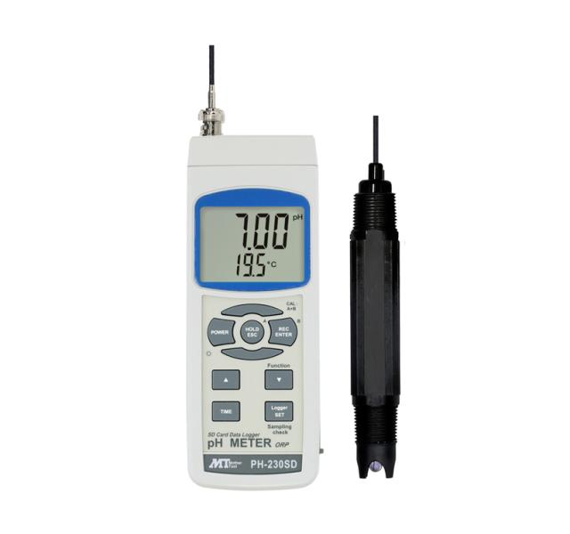 マザーツール PH-230SD-PE-21 データロガー投げ込み型PHメーター[PH230SDPE21] 返品種別B