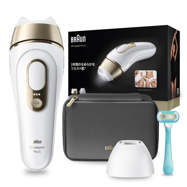 美容家電 BRAUN Silk expert Pro5 光美容器