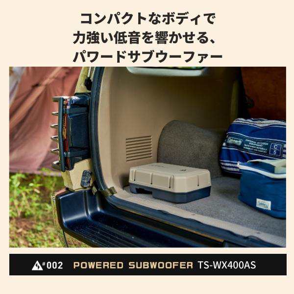 パイオニア TS-WX400AS 24cm×14cmパワードサブウーファーcarrozzeria(カロッツェリア)[TSWX400AS]  返品種別A｜au PAY マーケット