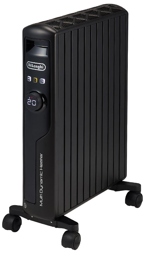 デロンギ MDHS15-PB マルチダイナミックヒーター　（10〜13畳　マットブラック）【暖房器具】De'Longhi[MDHS15PB] 返品種別A