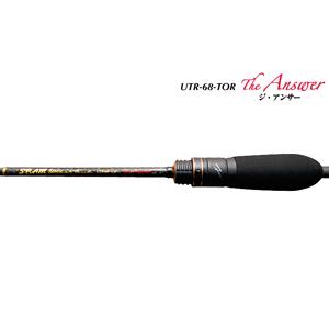 TICT SRAM ジ・アンサー アジングロッド 6.8ft カーボンソリッド 2ピース UTR-68-TOR返品種別A