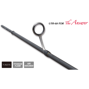 TICT SRAM ジ・アンサー アジングロッド 6.8ft カーボンソリッド 2ピース UTR-68-TOR返品種別A