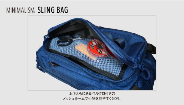 TICT ミニマリズム スリングバッグ 5L(トゥルーブルー) ミニマリズム スリングバッグ(トゥルーブルー)返品種別A